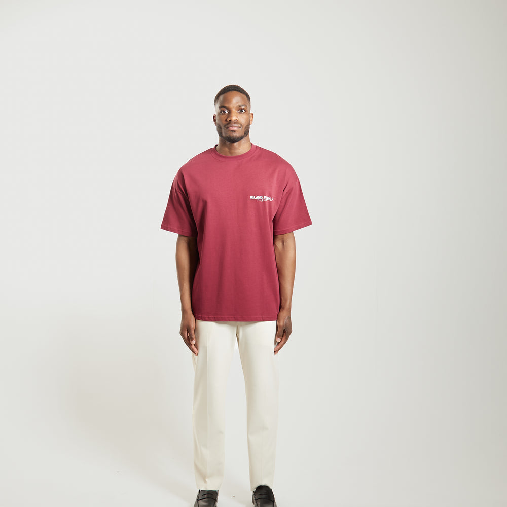 DBC BURGUNDY T-SHIRT